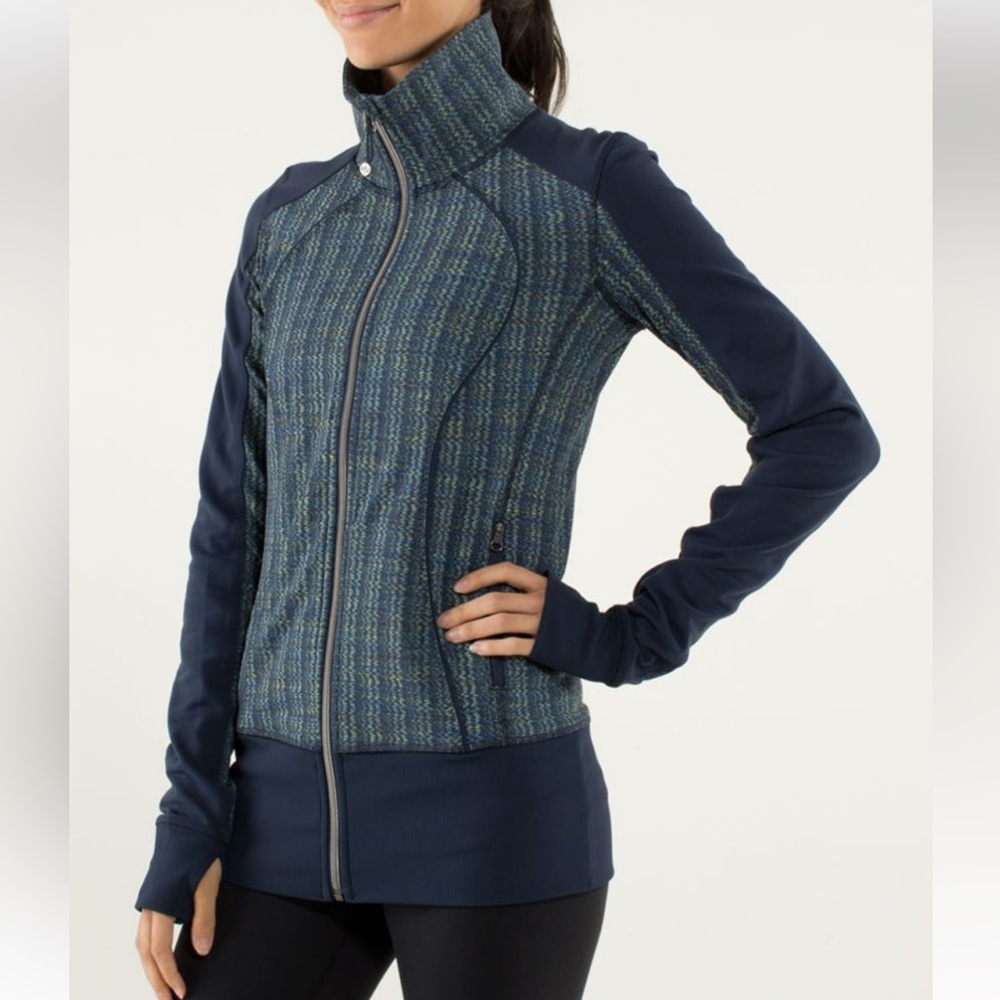 Rare Lululemon Athletica Full Zip Nice Asana Jacket